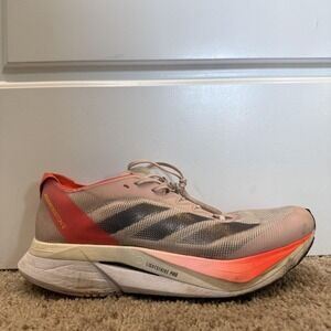 Adidas Adizero Boston 12 Shoes Womens Size 9 Pink Road Running Sneakers Athletic